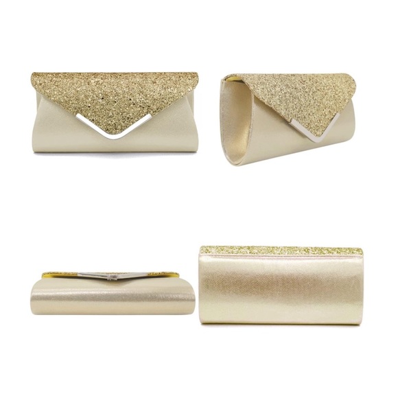 Gold Evening Clutch Purse - Picture 6 of 6